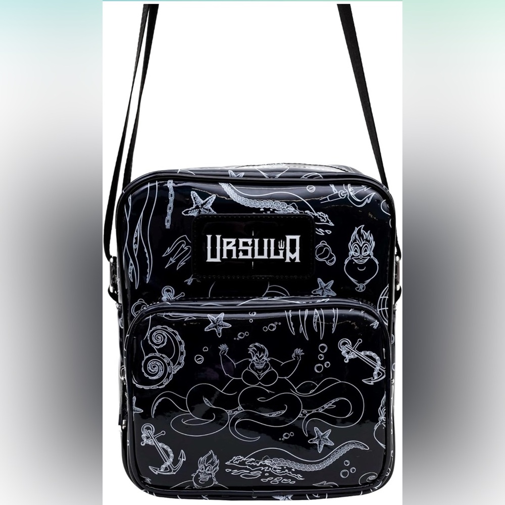 NWT Buckle-Down Disney The Little Mermaid Villain Ursula Poses Crossbody Bag - Picture 9 of 13